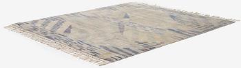 Barbro Nilsson, a carpet, 'Sandbotten', knotted pile, c. 215  x 186 cm, signed AB MMF BN.