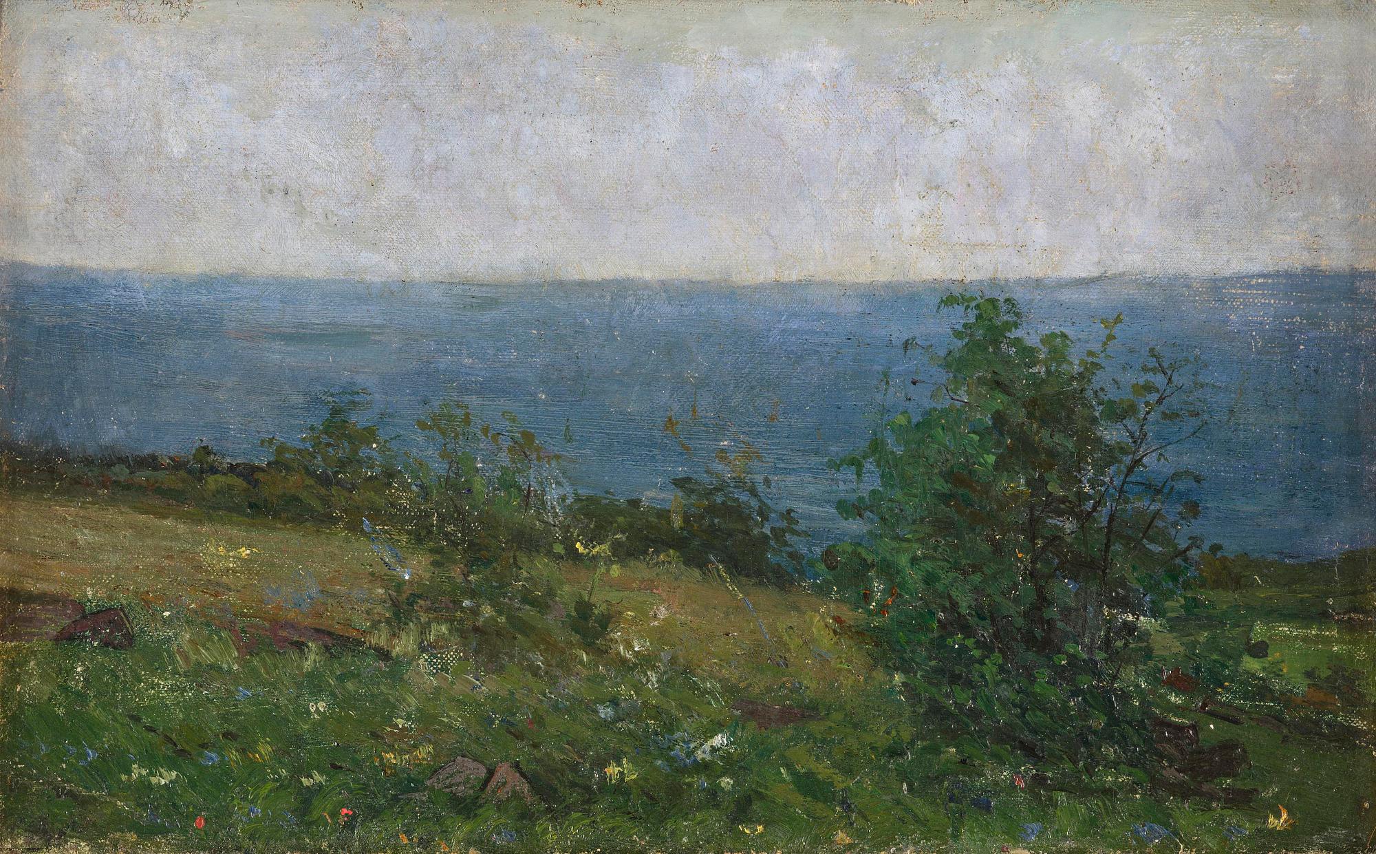 Carl Fredrik Hill, "Sjöstrand" ("By the sea").