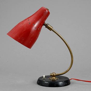 BORDSLAMPA, 1900-talets mitt.