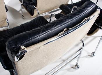 FÅTÖLJER, 4 st, "Karin", Bruno Mathsson.