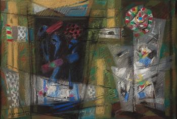 Jean Bertholle, Komposition.