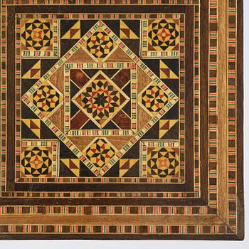 Spelbord, Damaskus Syrien, omkring år 1900.