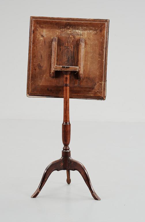 FÄLLBORD, märkt Jacob Siölin, Köping-Kungsör, numr 1358. Köpings hallstämpel.