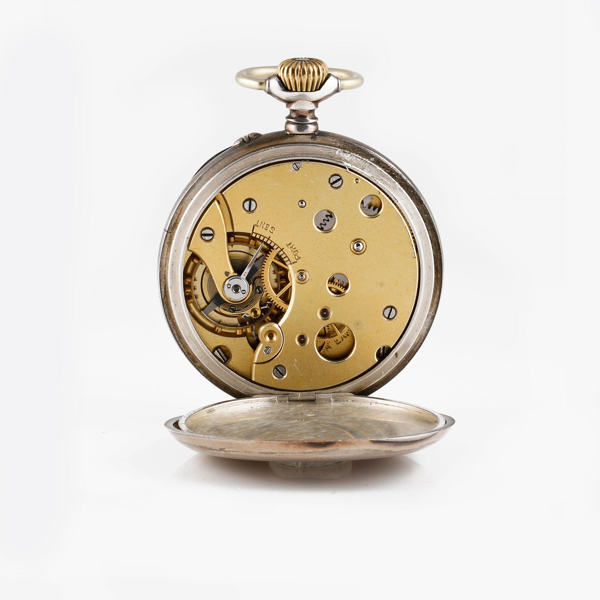 FICKUR, Halda fickurfabrik, silver, ca 1900, vikt 99 gram.