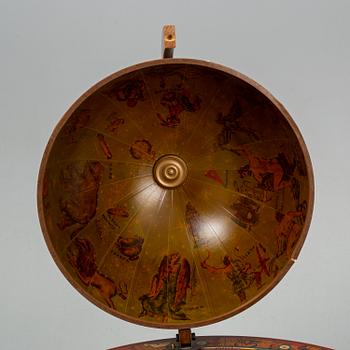 A globe drinks cabinet, late 20th Century.