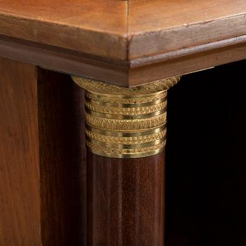 A first half of the 20th Century mahogany book case.
