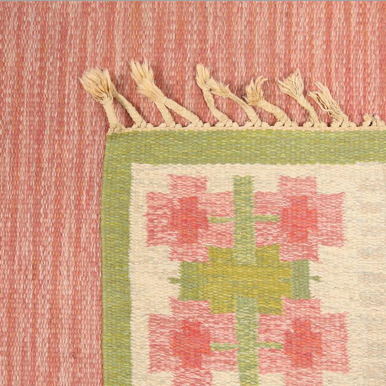 RÖLAKAN, Berit Woelfer, 230x170 cm, signerad, 1900-talets andra hälft.