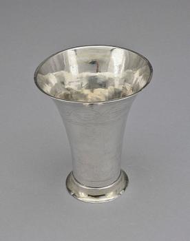 BÄGARE, silver, Anders Pihra, Åbo, 1817. Vikt 71 g.