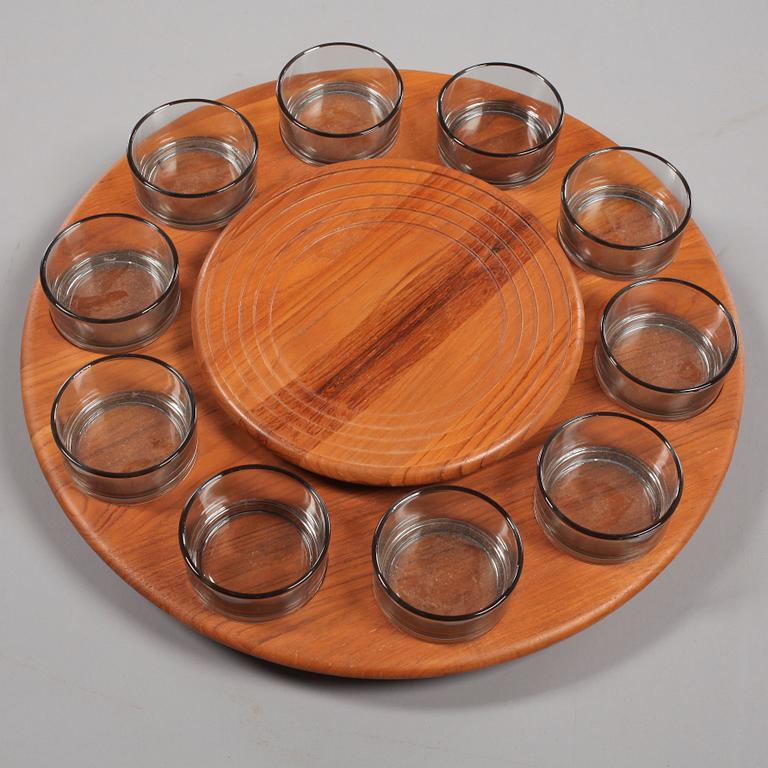 SERVERINGSSNURRA, sk Lazy Susan, Digsmed, Danmark, 1964.