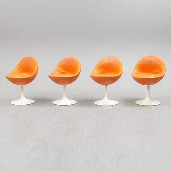 Four 'Venus' chairs by Johanson Design.