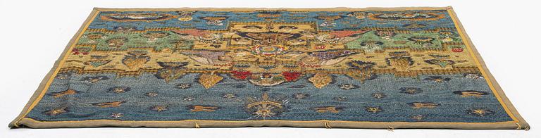 Ruth Fischer, a tapestry, "The Legend of the Christmas Roses", 147 x 199, Saint Birgitta School, Stockholm.