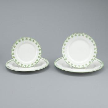 SERVISDELAR, 94 delar, porslin, "Gunnar", Gunnar Wennerberg, Gustavsberg, 1900-talets första hälft.