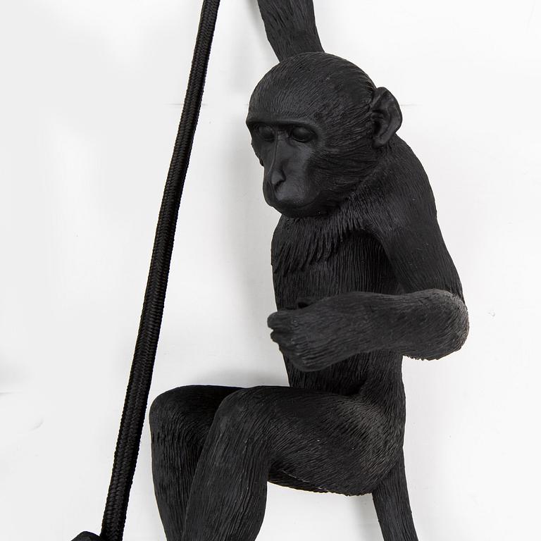 SELETTI, two Monkey lamps, design Marcantonio Raimondi Malerba.