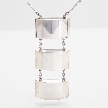 Georg Jensen, a sterling silver necklace, model no. 127, design by Astrid Fog.