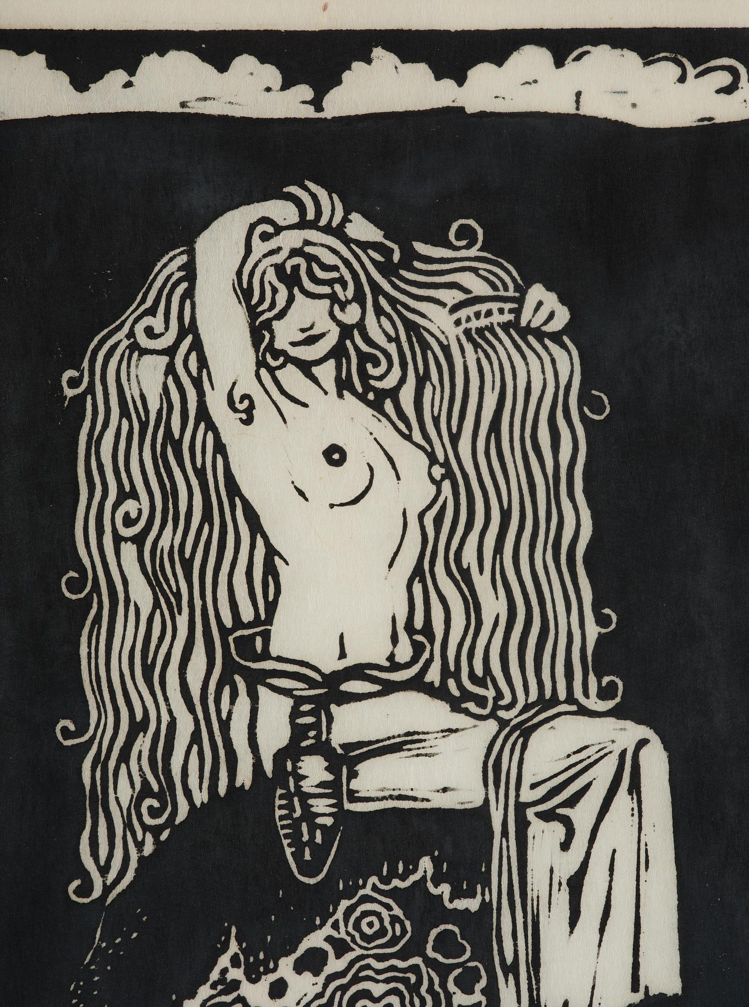 John Bauer, "Sagoflickan".