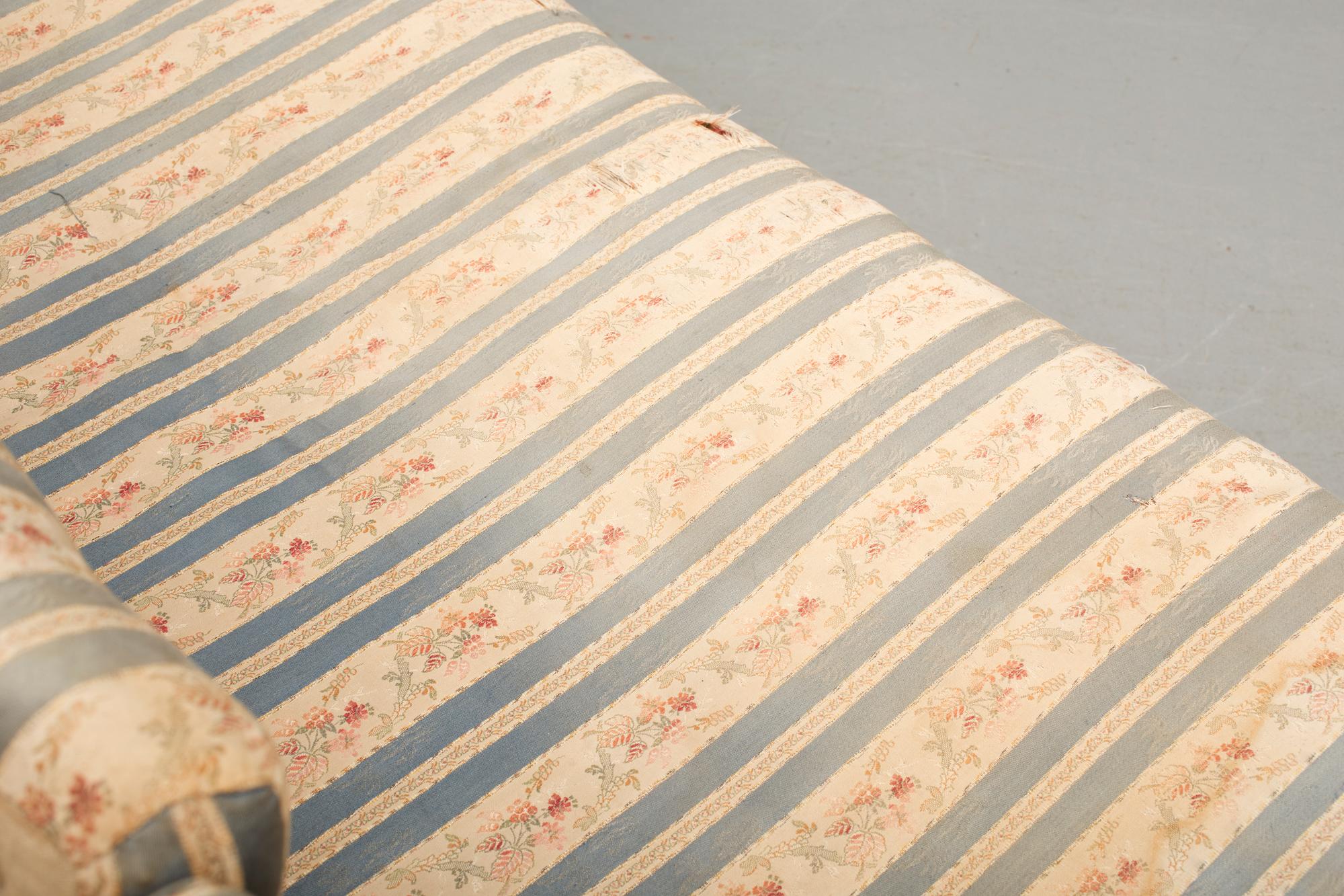 SOFFA, gustaviansk, med Stockholms hallstämpel, 1700-tal.