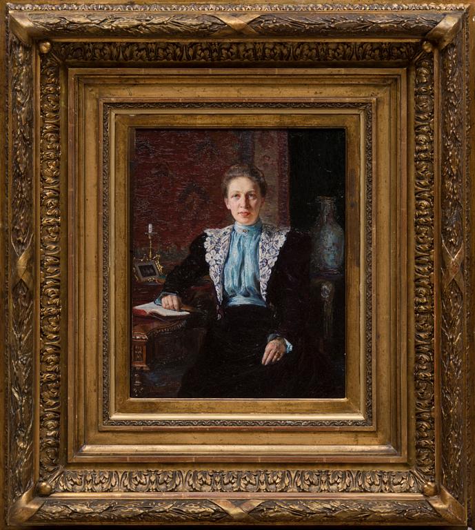 Savely Zeydenberg, NAISEN MUOTOKUVA (L.V. MURAVJEVA).