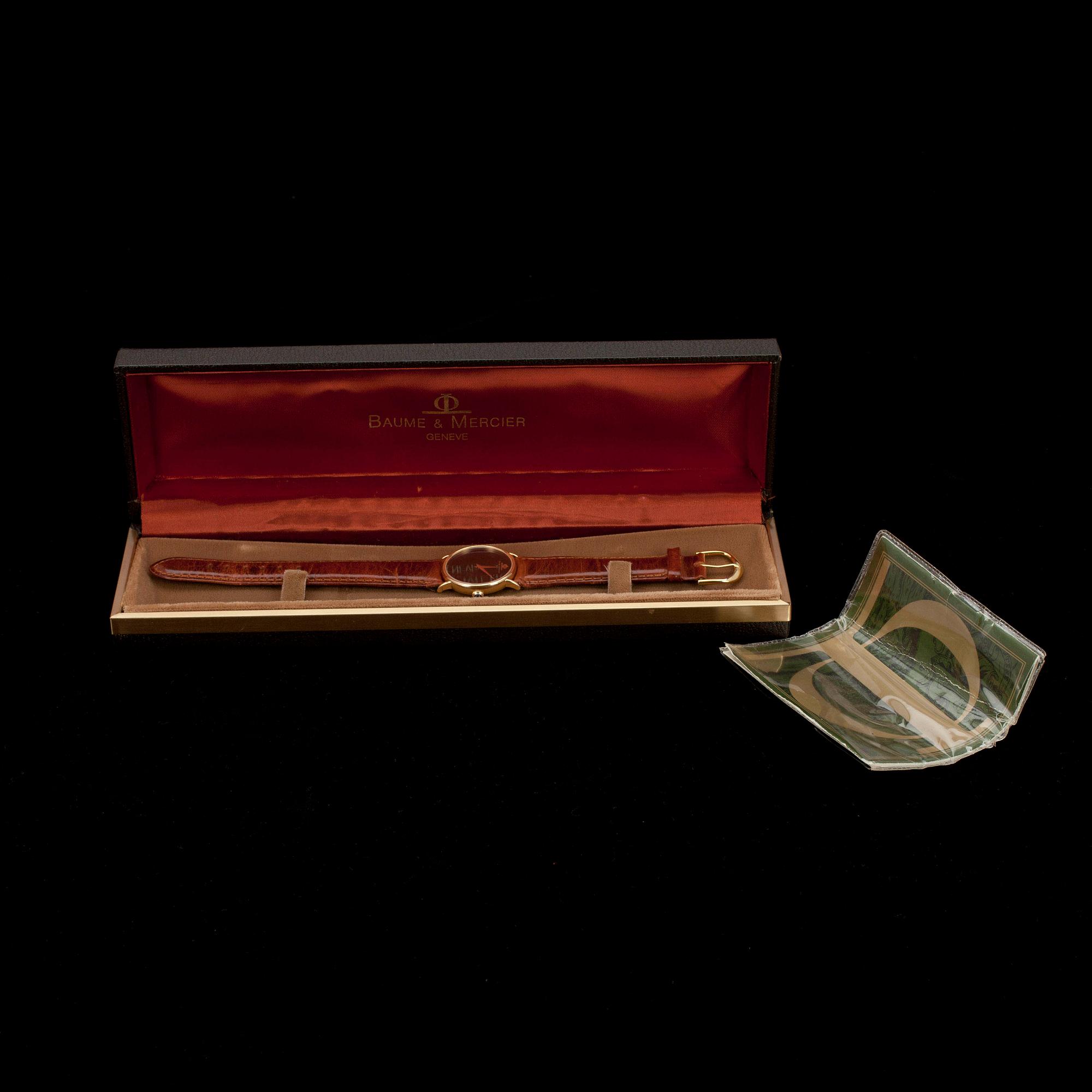 RANNEKELLO, unisex, guld 18K, Baume & Mercier Geneve.