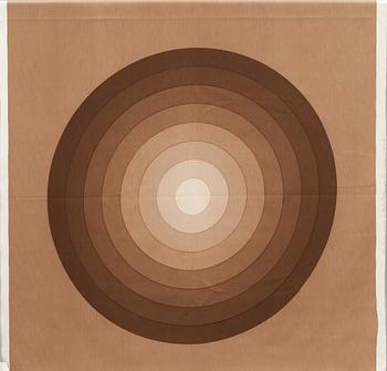TEXTILIER, 4 st samt PROVBITAR, 4 st, bomullskretong, Verner Panton för Mira-X. 1970-tal.