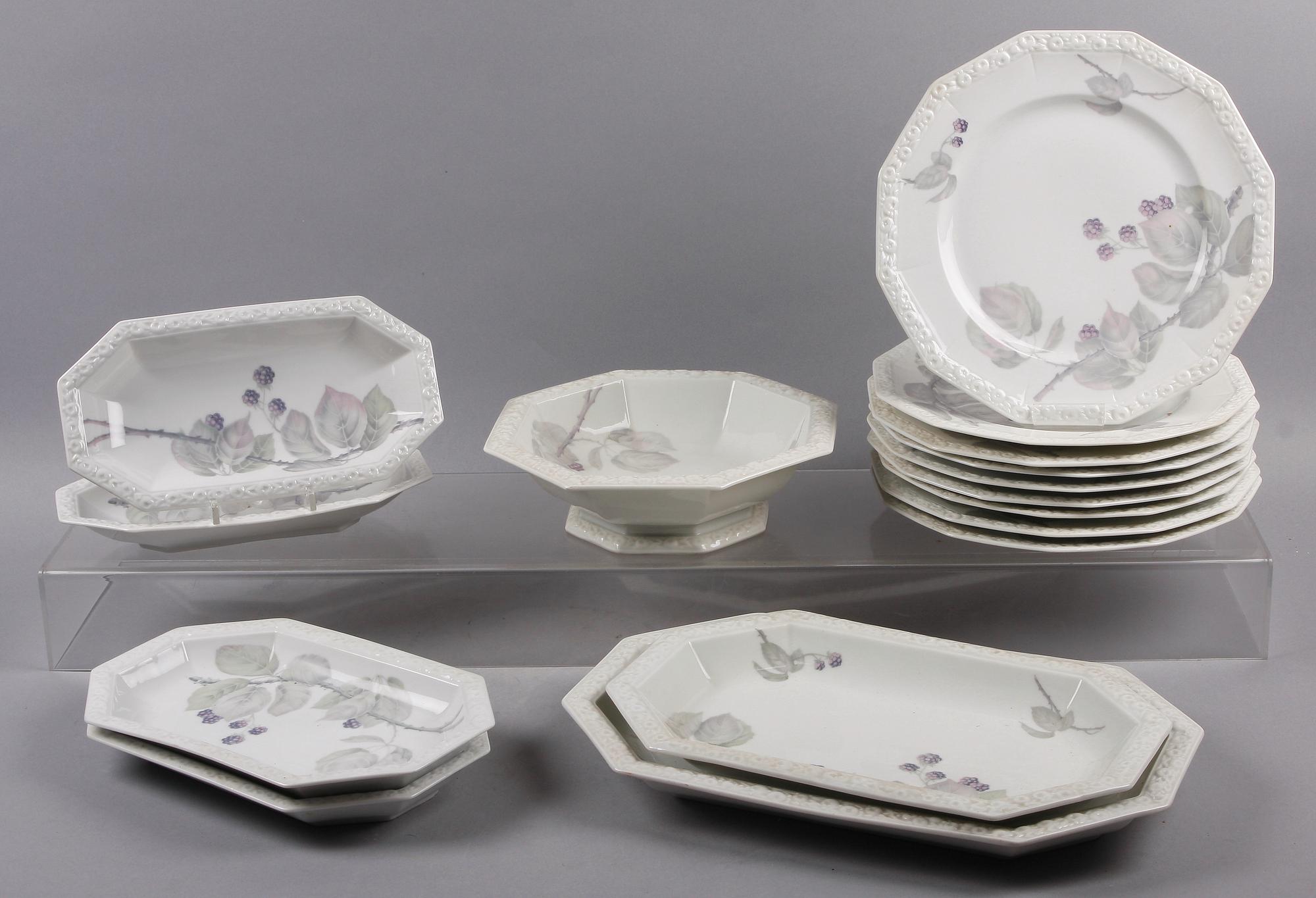 MATSERVIS, 83 delar, porslin, "Maria", Rosenthal.
