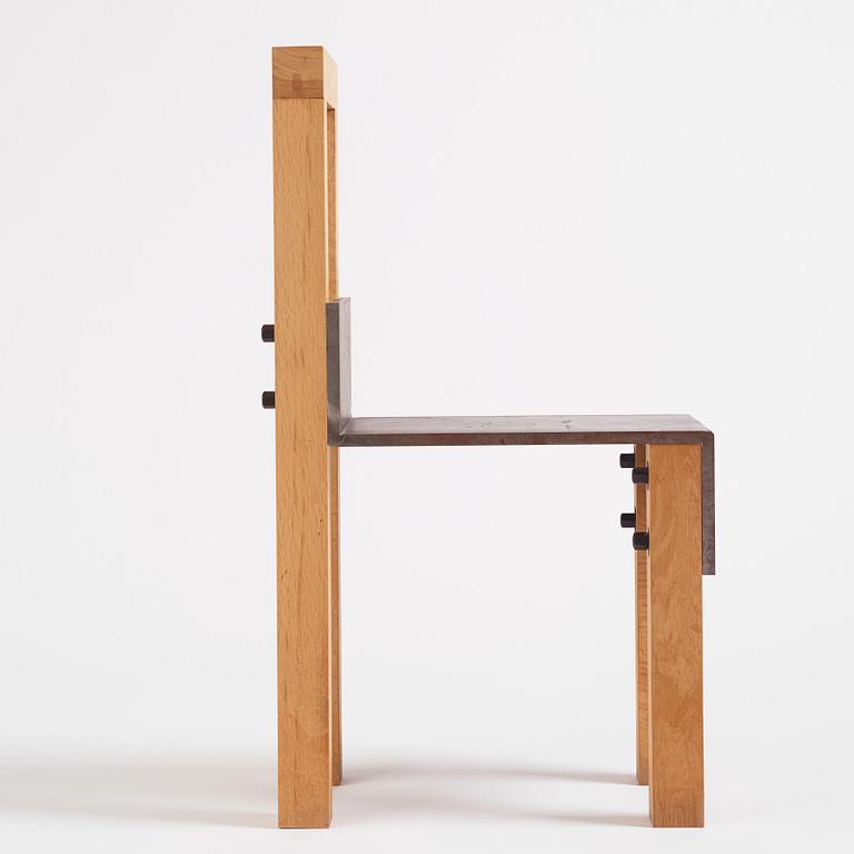 Jonas Bohlin, a "Sto" chair, ed. 35/70, Jonas Bohlin Design AB, Stockholm, post 1990.