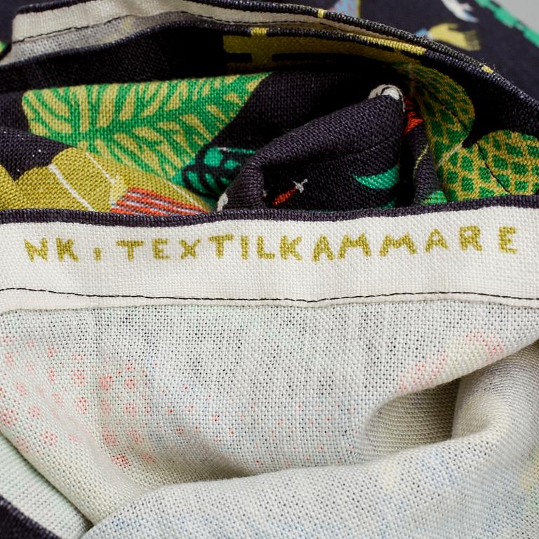 TEXTIL, Stig Lindberg, NK's textilkammare,