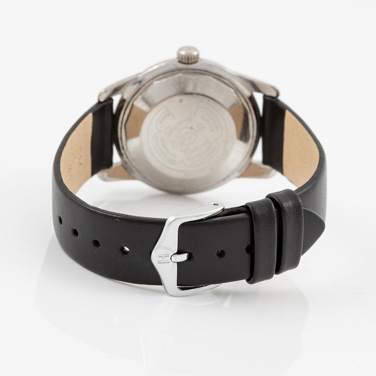 Enicar, Sherpa Date, wristwatch, 34.5 mm.