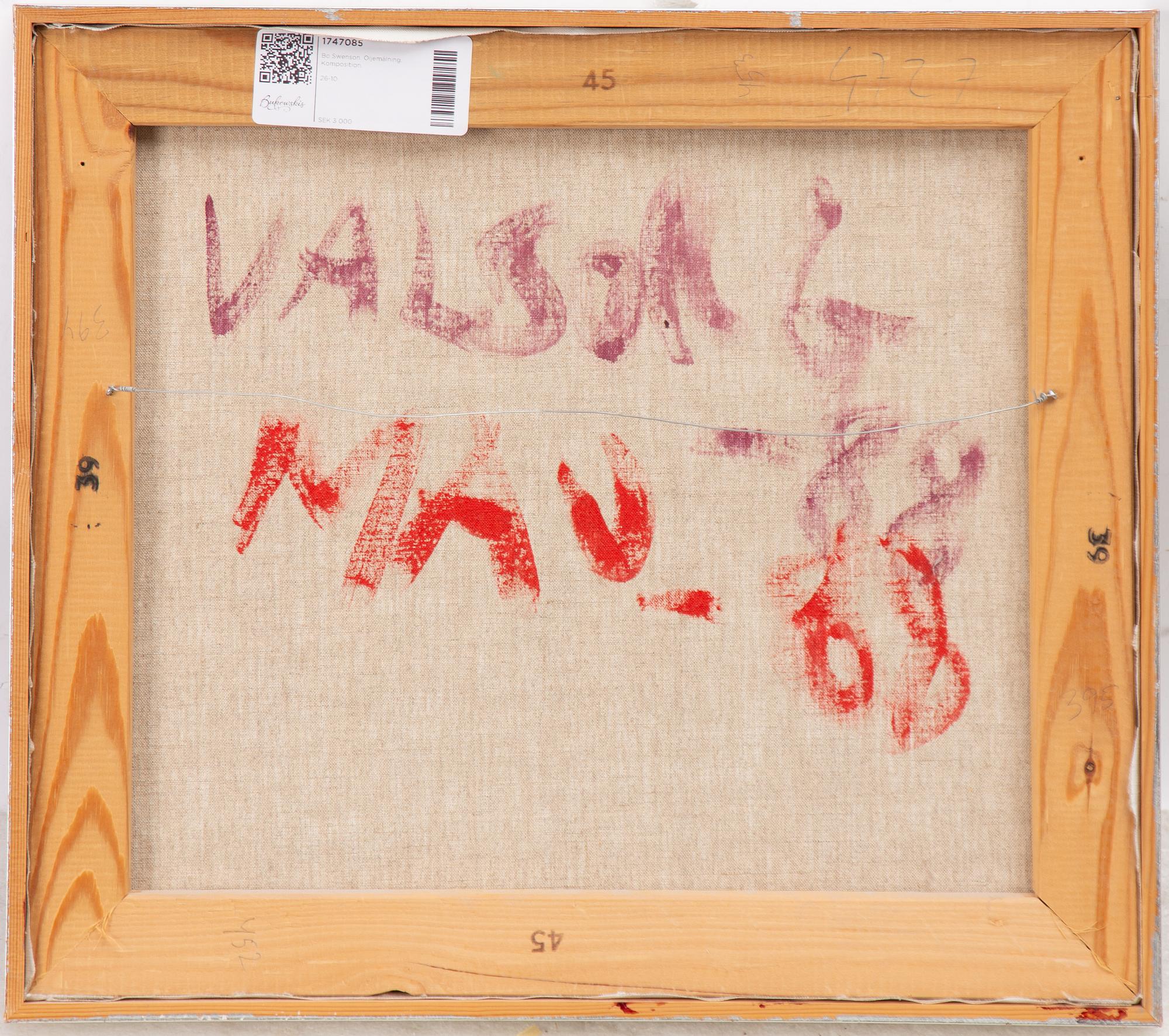 Bo Swenson, Untitled.