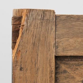 A four leaf folding screen, China, circa 1900.