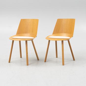 Stefan Diez, chairs, 5 pcs, "E15 Houdini", reportedly purchased in 2012.