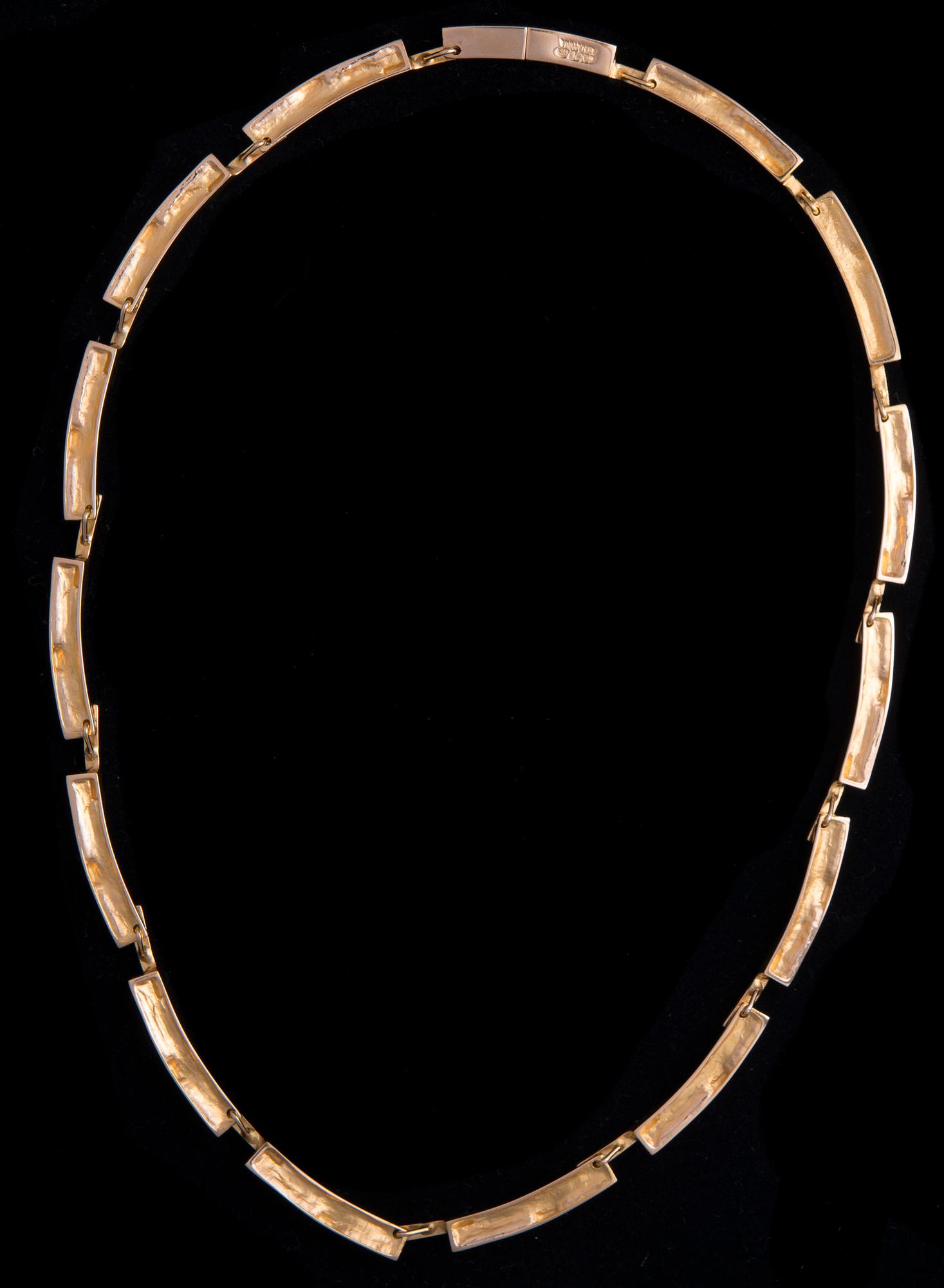 BJÖRN WECKSTRÖM, KAULAKORU, Tunturi, 14K kultaa, Lapponia 1979.
