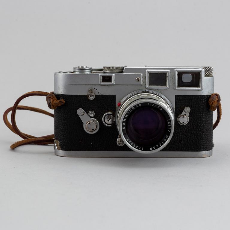 LEICA M3, camera, single stroke.