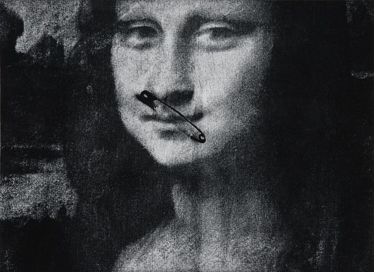 Christer Strömholm, "Kvinnan tiger i församlingen, Fox-Amphoux", 1989.