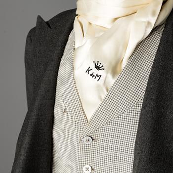 Five pieces of clothing owned by Kar de Mumma, second half of the 20th Century.