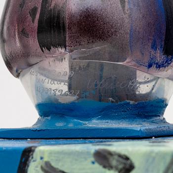 Ulrica Hydman Vallien, a sculpture, unique, Kosta Boda.