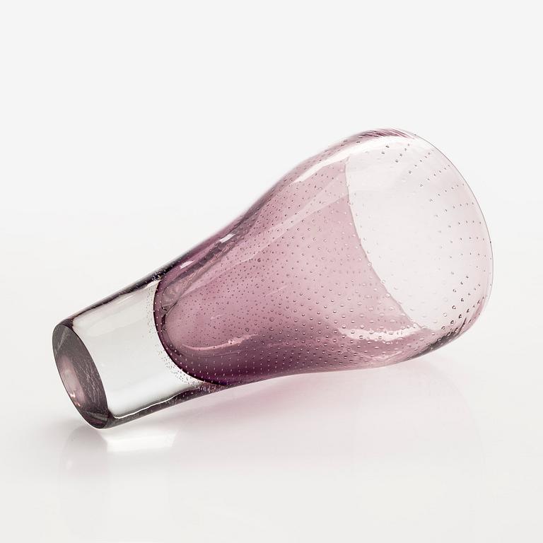 Gunnel Nyman, maljakko, malli "GN 12", signeerattu G. Nyman Nuutajärvi Notsjö -53.