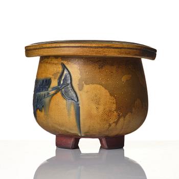 Wilhelm Kåge, a Farsta stoneware urn, Gustavsberg Studio 1953, provenance Wilhelm Kåge.