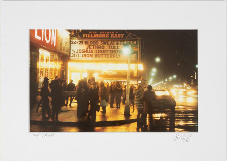 Alex Harsley, '1970 2 Ave NY'.