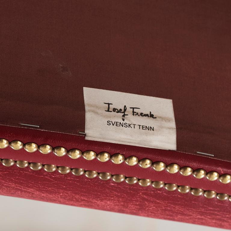 Josef Frank, karmstolar, 6 st, Firma Svenskt Tenn, modell 695.