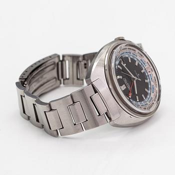 Seiko, World Time, armbandur, 41 mm.