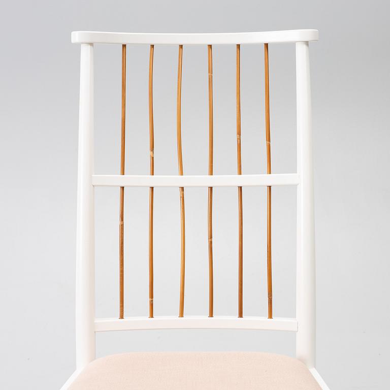 Josef Frank, chairs, 6 pcs, model B 2025, Svenskt Tenn, after 1985.