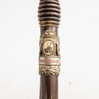 Long pipe "Parole Heimat" Germany late 19th century.