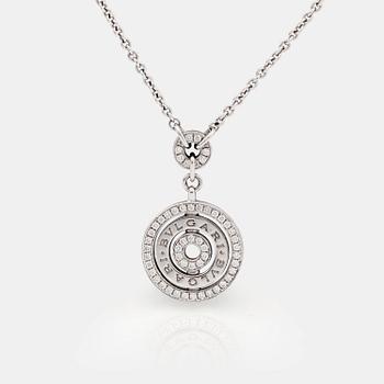 BULGARI, collier med briljantslipade diamanter totalt ca 0.65 ct.