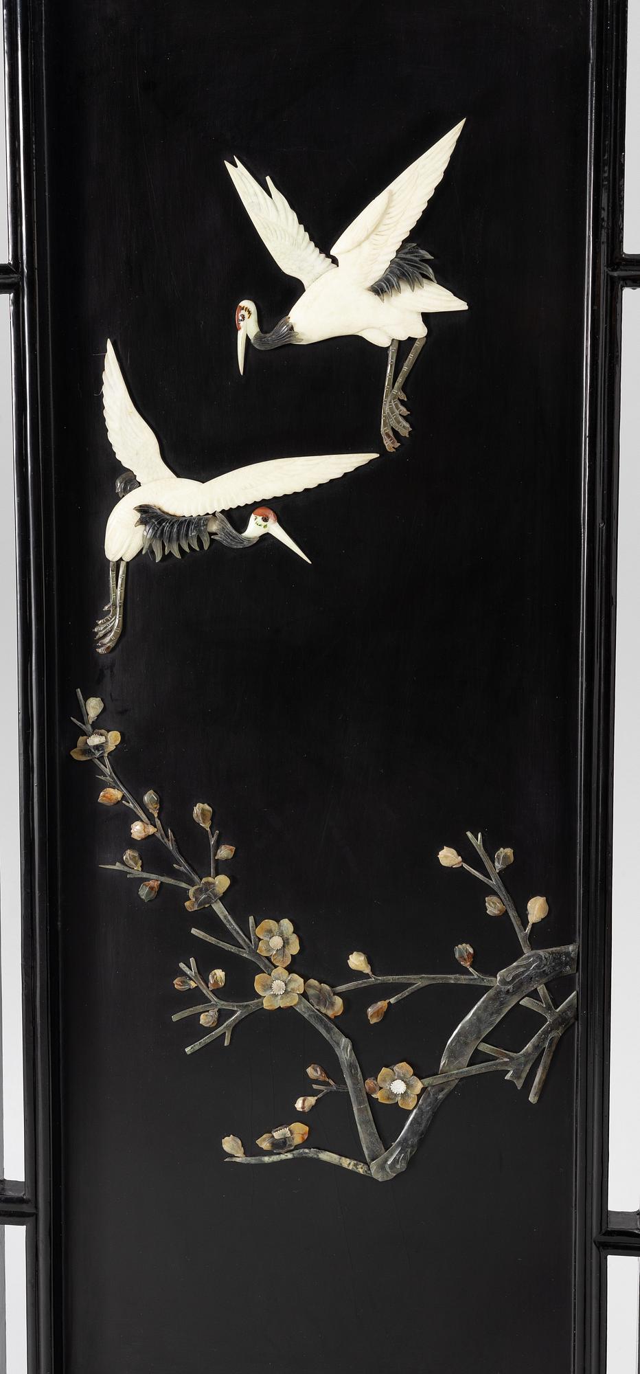 Folding screen, China, 20th Century.