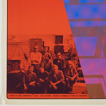 Sture Johannesson, poster, 1968.
