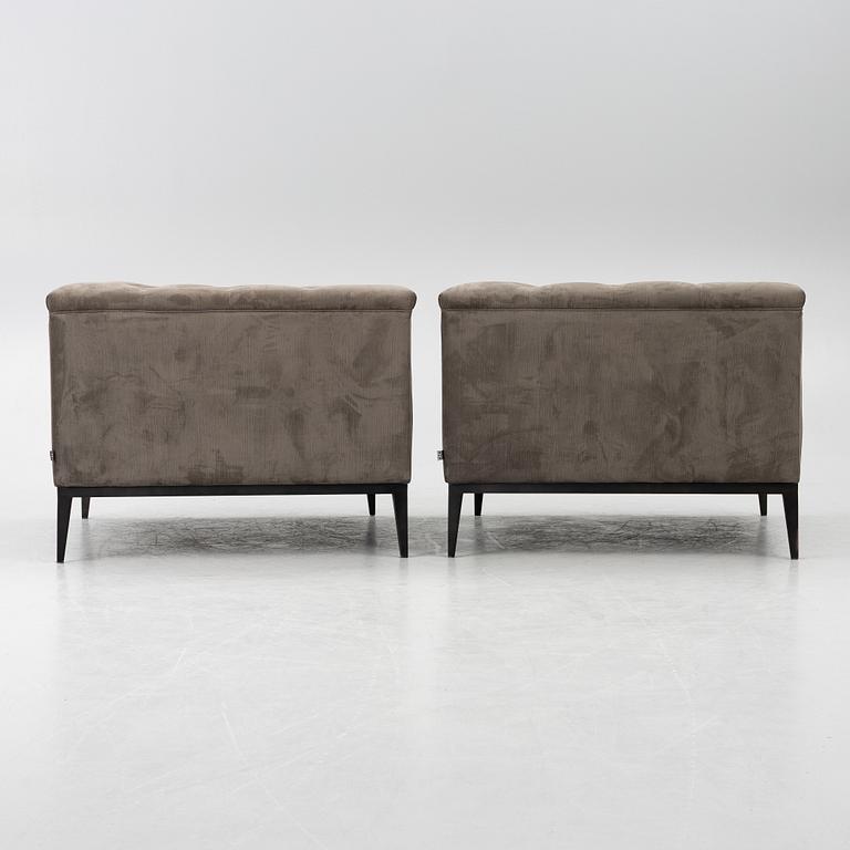 Fåtöljer, ett par, "Raffles", Eichholtz, samtida.