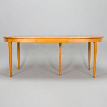 Carl Malmsten, a 1960s 'Herrgården' dining table and ten 'Birgitta' chairs for Bodafors.