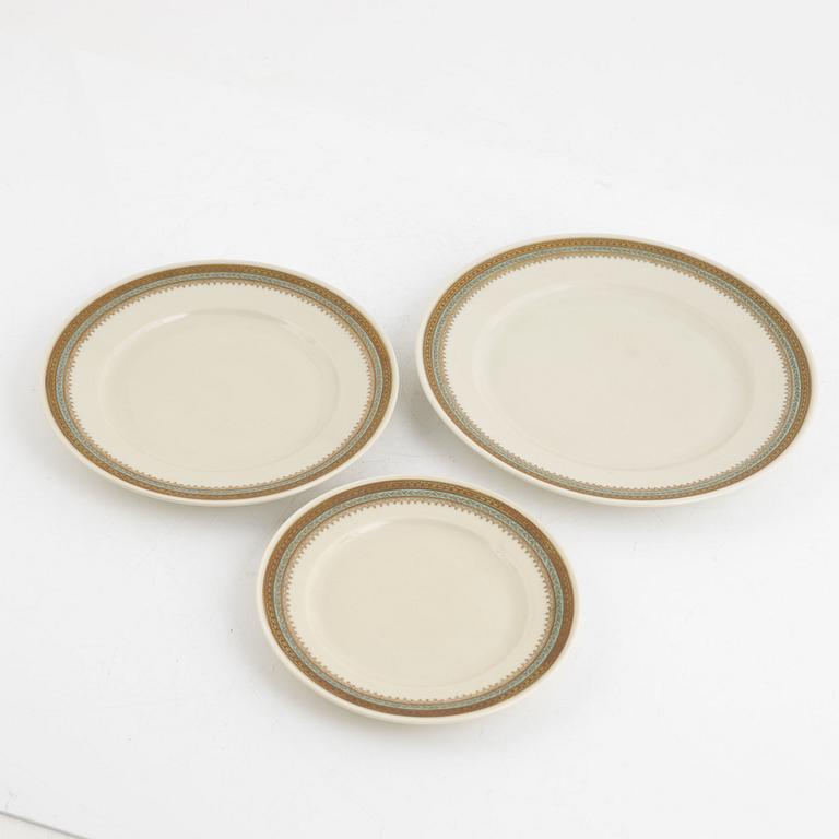 A 69-piece porcelain dinner service, Johann Haviland, Bavaria.