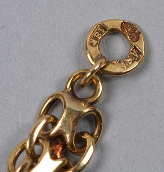 HALSBAND, 18 K guld, 24 gram.