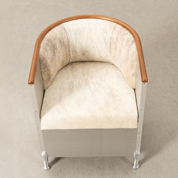 Mats Theselius, armchair "Aluminium Chair", Källemo.